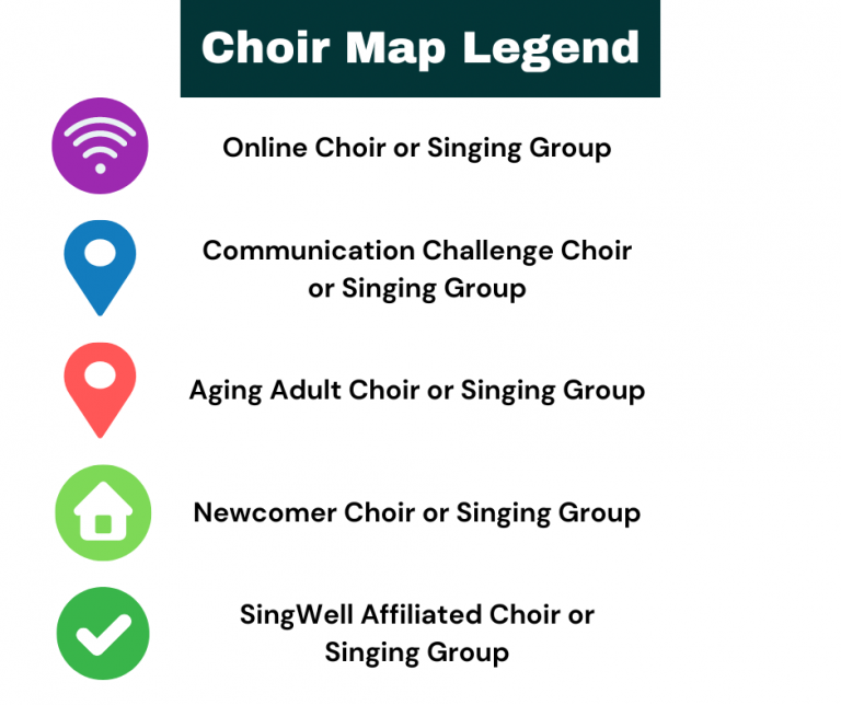 Group Singing Map – The SingWell Project